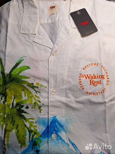 Рубашка Levis Camisa Sunset Camp р. M и XL