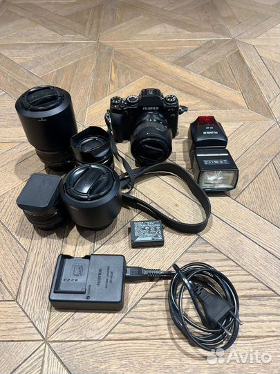Фотоаппарат Fujifilm X-T1 фотокомплект