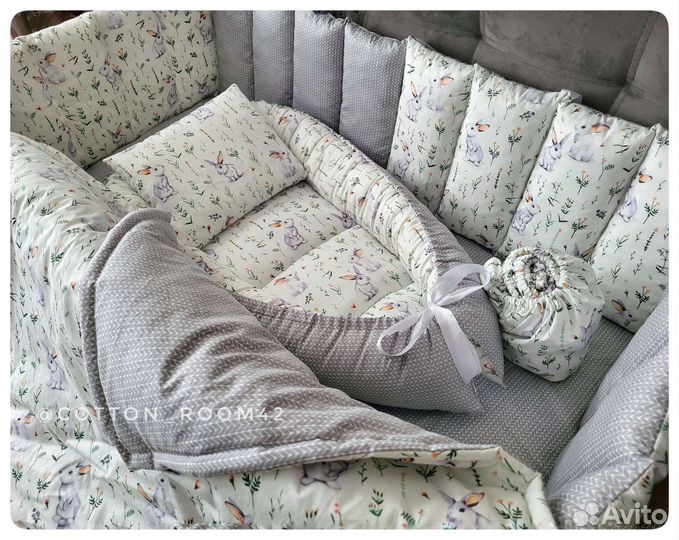 Бортики в кроватку