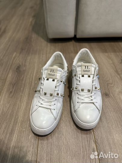 Кроссовки белые Valentino унисекс оригинал 41-42