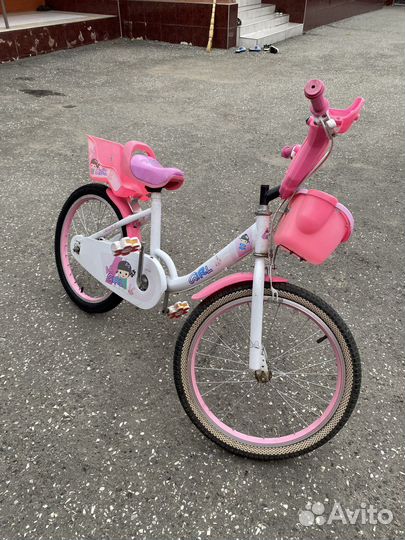 Детский велосипед бу для девочки 20 дюймов