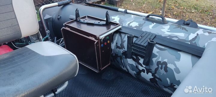 Моторная лодка Хантер 380 про Ямаха 9.9(15)