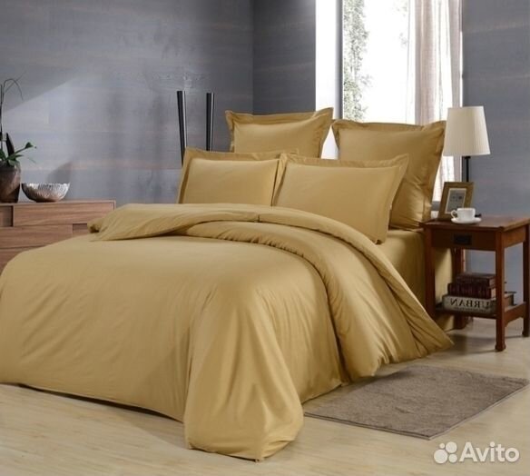 Постельное белье евро с готовым одеялом
