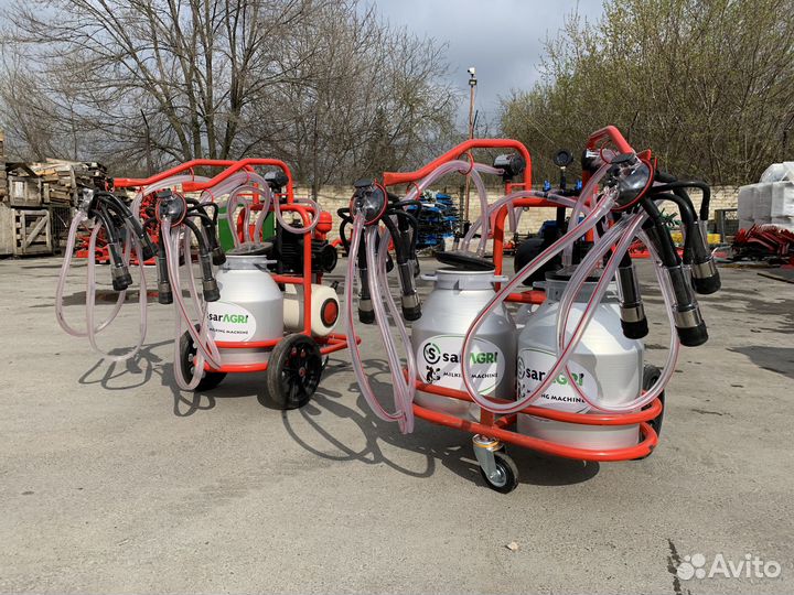 Доильный аппарат для коров SAR 20/30л Турция Y