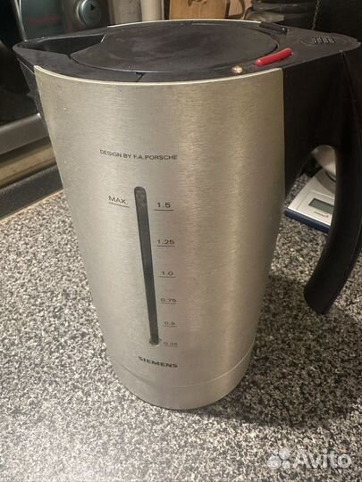 Чайник Siemens porsche design б/у на запчпсти