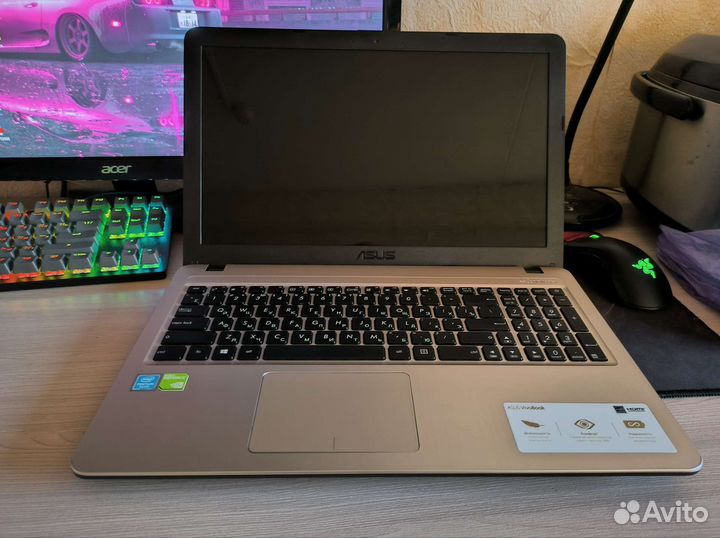 Игровой ноутбук Asus Vivobook D540MB 2,7Ghz/8gb