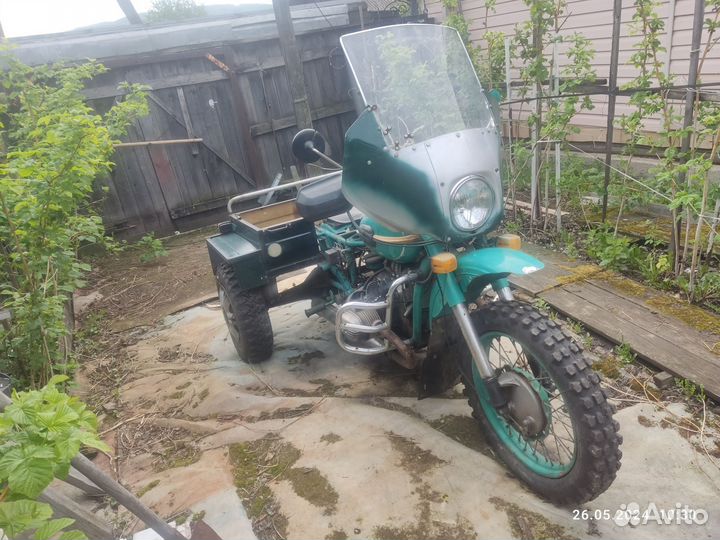 Трицикл на базе урала