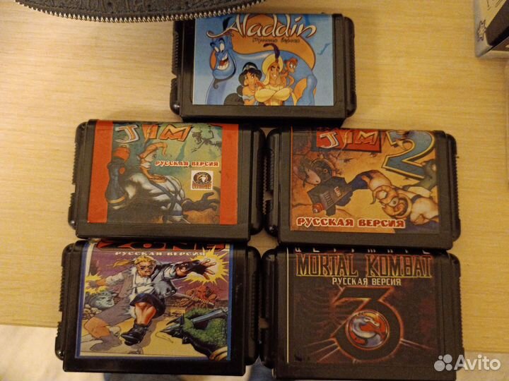 Пять игр для Сеги 16 бит