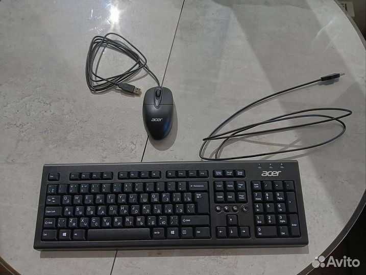 Бизнес-класс новая клавиатура + мышь Acer