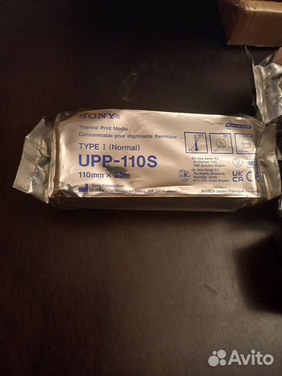 Бумага для узи принтера Sony