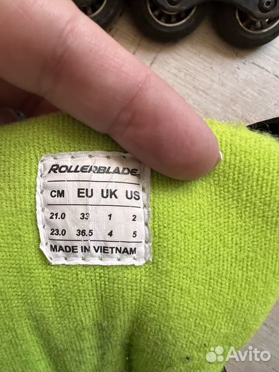 Детские роликовые коньки Rollerblade max wheel