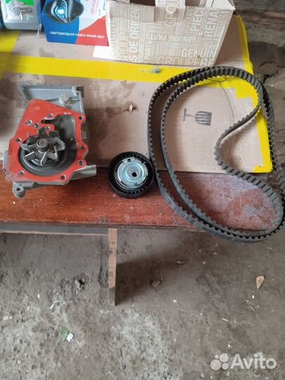 Ремни грм и генератора, помпа