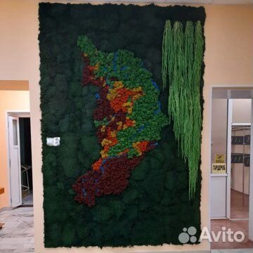 Логотипы из стабилизированного мха