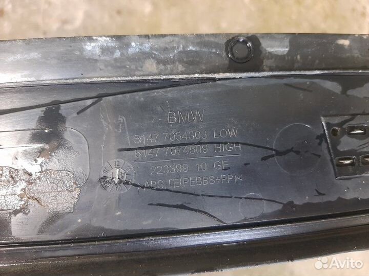 Накладка на порог передняя левая Bmw 525I E60