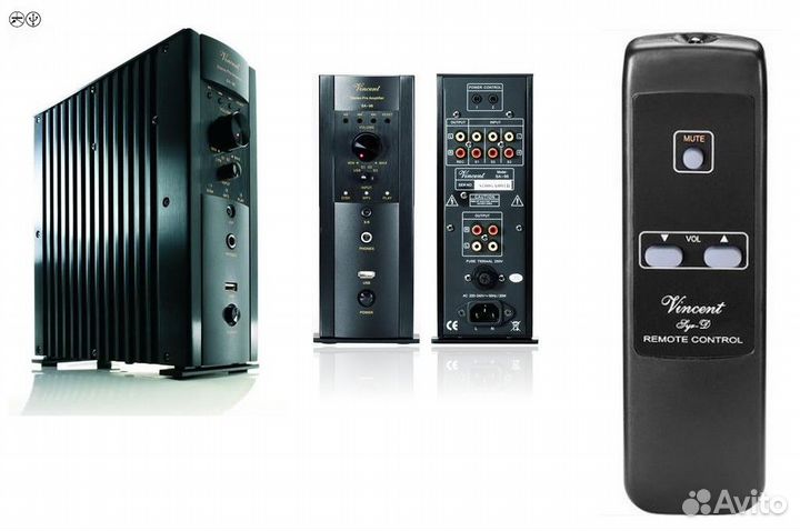 Предусилитель Vincent SA-96 silver