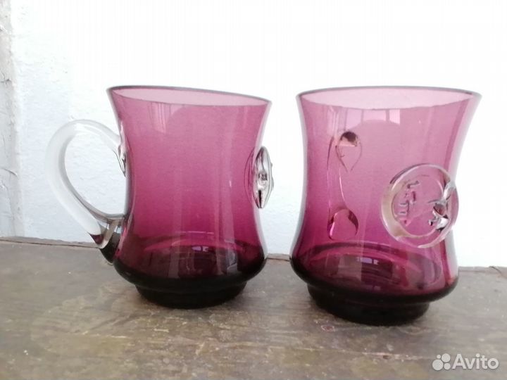 Кружка, 2шт, винтаж, СССР