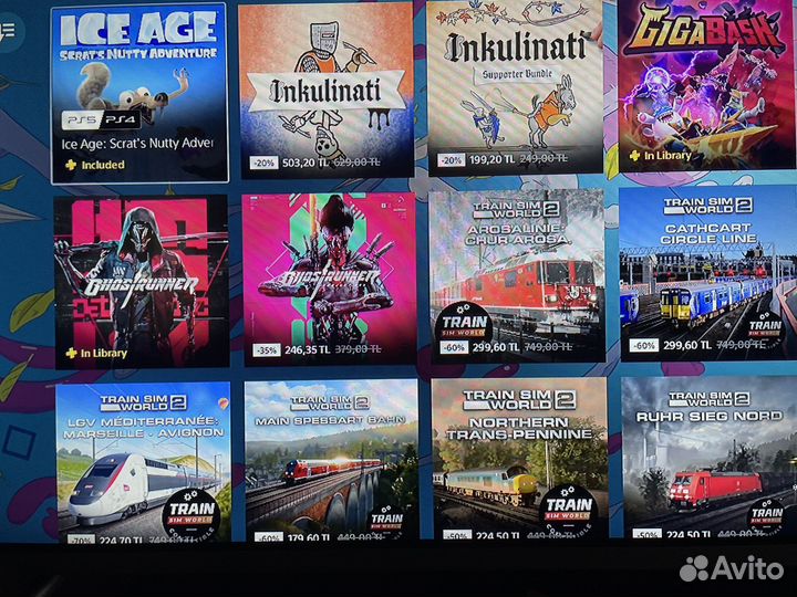 Игры ps4/пс5/xbox jokinpogas