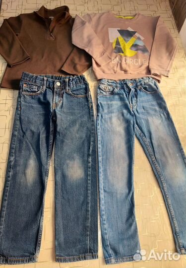 Фирменные вещи пакетом на мальчика 5 лет