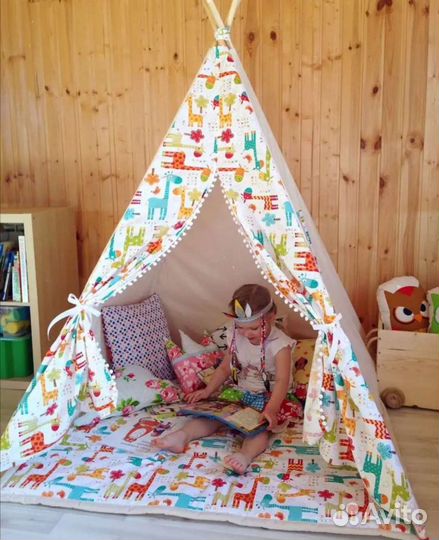 Детская палатка вигвам новая
