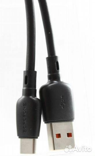 USB Кабель Type-C borofone BX93, 5A.100W