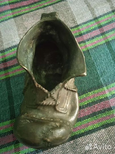 Пепельница СССР бронза