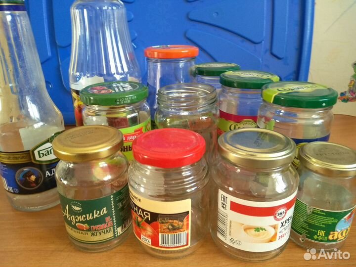 Стеклянные баночки