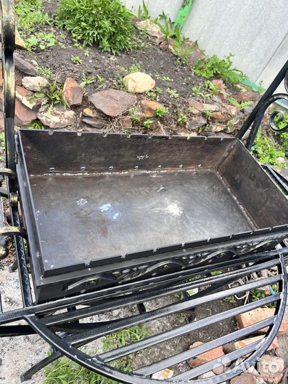 Кованые мангалы с крышей