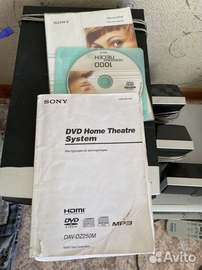 Домашний кинотеатр sony