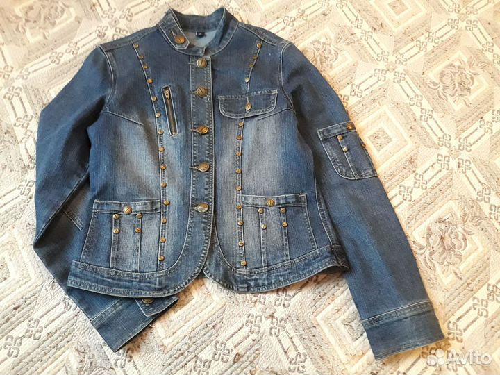 Джинсовый пиджак на девочку