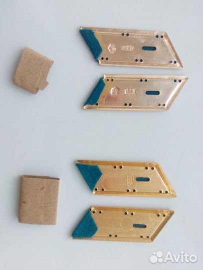 Погоны СССР разных родов войск, жетон, пилотки