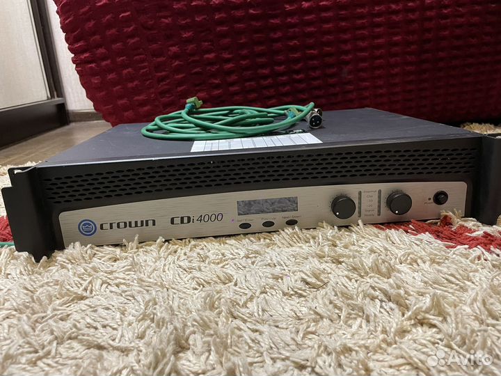 Усилитель мощности crown XTi4000