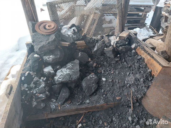 Уголь для обогрева бани, дома, гоража