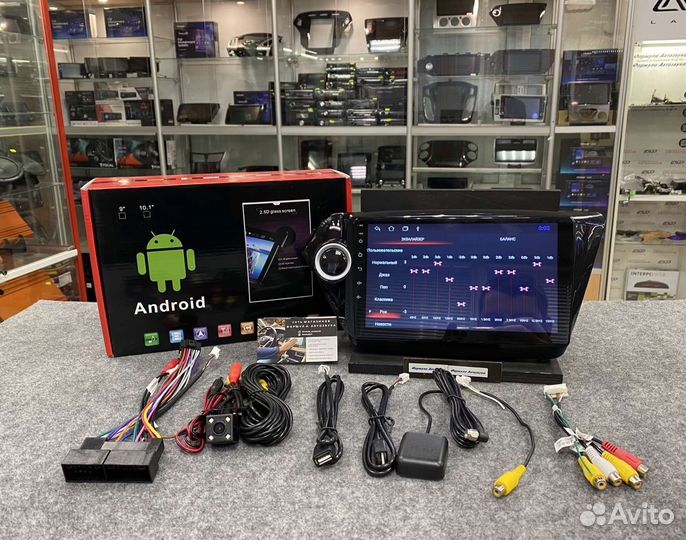 Штатная магнитола RIO 3 4 2011 - 2019 2-16