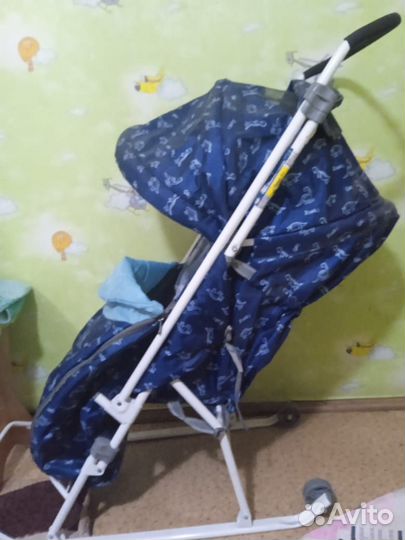 Санки коляска nika