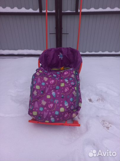 Санки на колесах