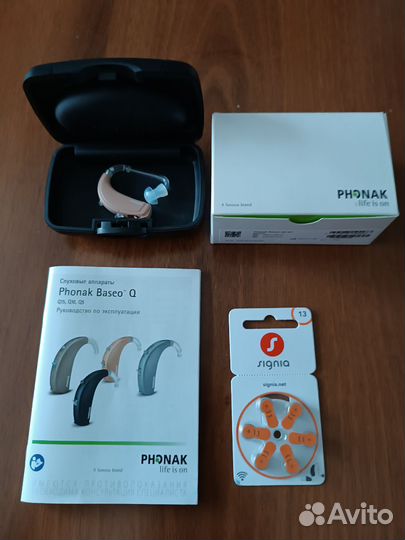 Новый слуховой аппарат phonak baseo Q