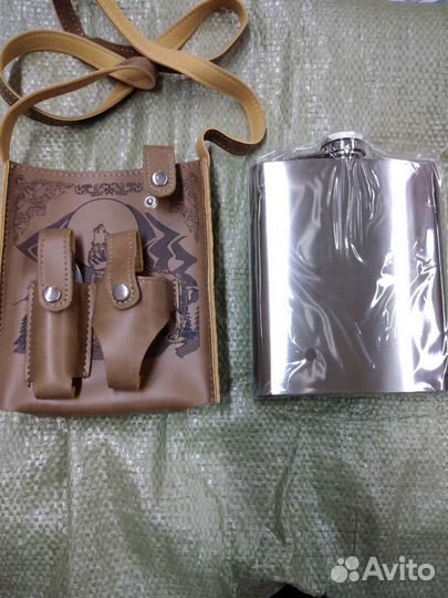 Фляжка из нержавейки