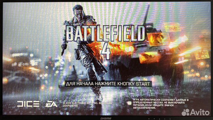 Battlefield 4 PS3 диск
