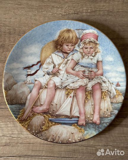 Винтажные декоративные тарелки, Royal Worcester