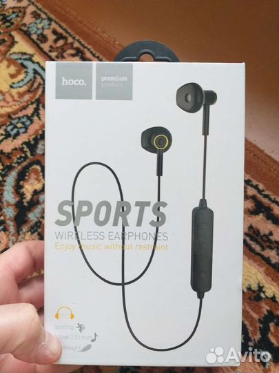Беспроводные наушники Hoco новые