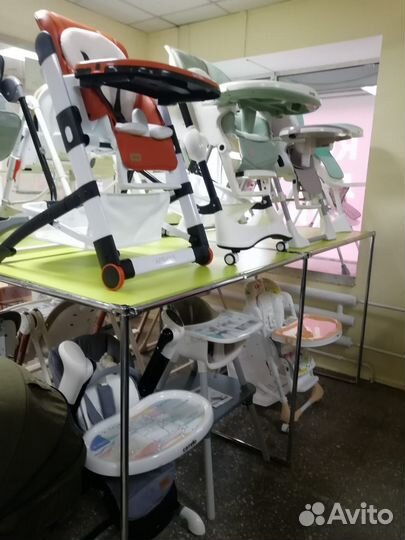 Стульчики для кормления - электрокачели