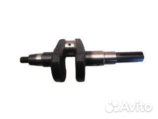 Коленвал 178F (цилиндрич. вал, под шпонку 6 мм,D в