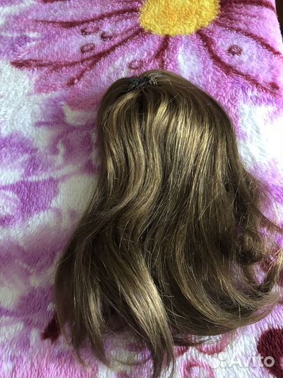 Шиньон из натуральных волос