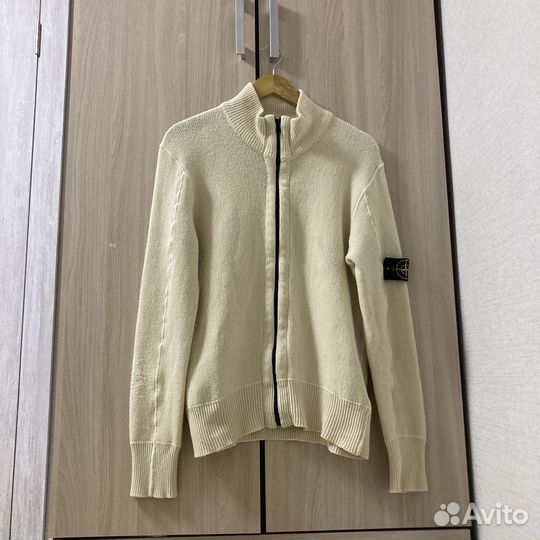Оригинал Stone Island Zip-Sweater