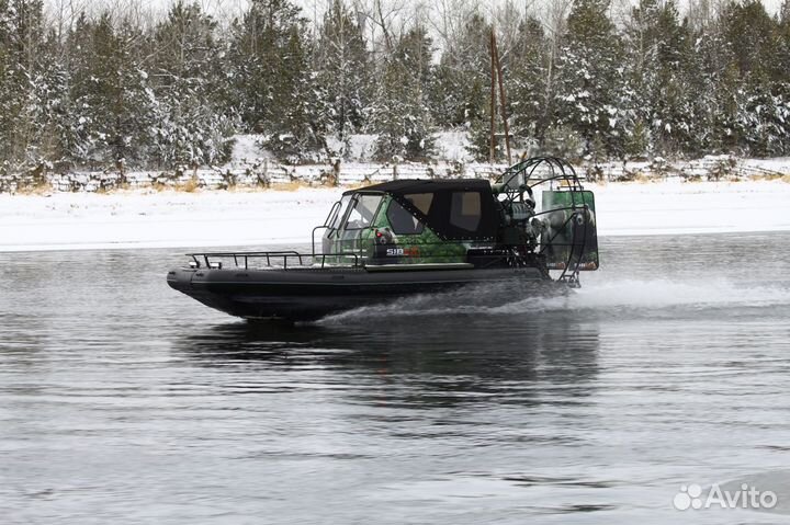 Аэролодка SibEX 550 Tourist Honda K24A 350 л.с