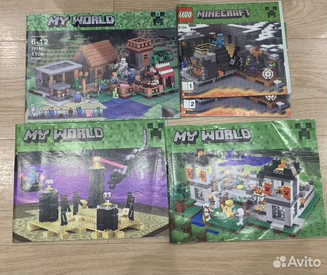 Lego майнкрафт