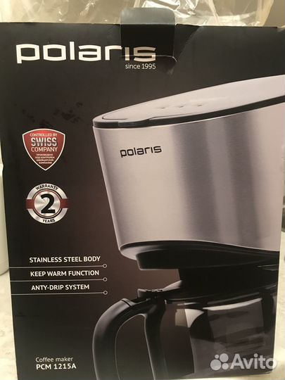 Кофеварка Polaris PCM 1215A
