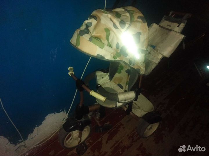 Детский трехколесный велосипед бу