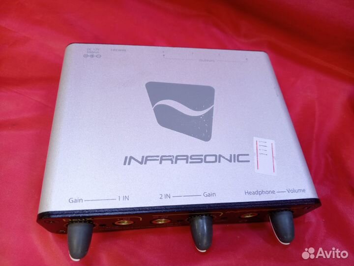 Звуковая карта ieee 1394 infrasonic deux