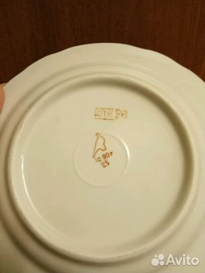 Столовый набор тарелок СССР, Дулёво